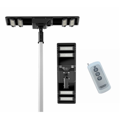 Double Head All In One Solar Street Lighting IP65 170LM/W SMD5050