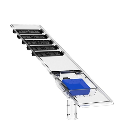 Double Head All In One Solar Street Lighting IP65 170LM/W SMD5050