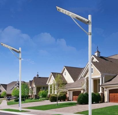 150W All In One High Quality IP65 Waterproof Integrated Solar Street Light Streetlight Outdoor With Pole
