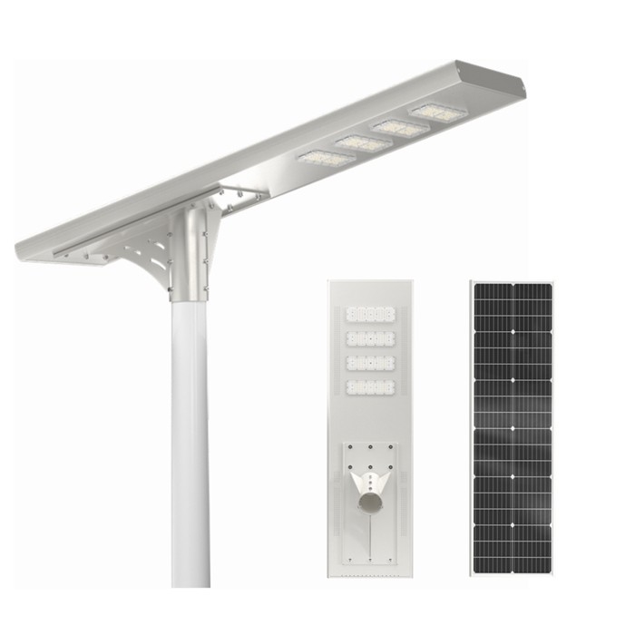 AC85 - 265V Solar LED Street Light 50000hrs Life Span RoHS Certification